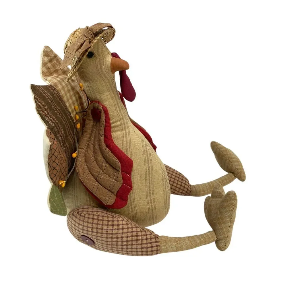 Thanksgiving Stuffed Tom Turkey Holiday Table Topper 11